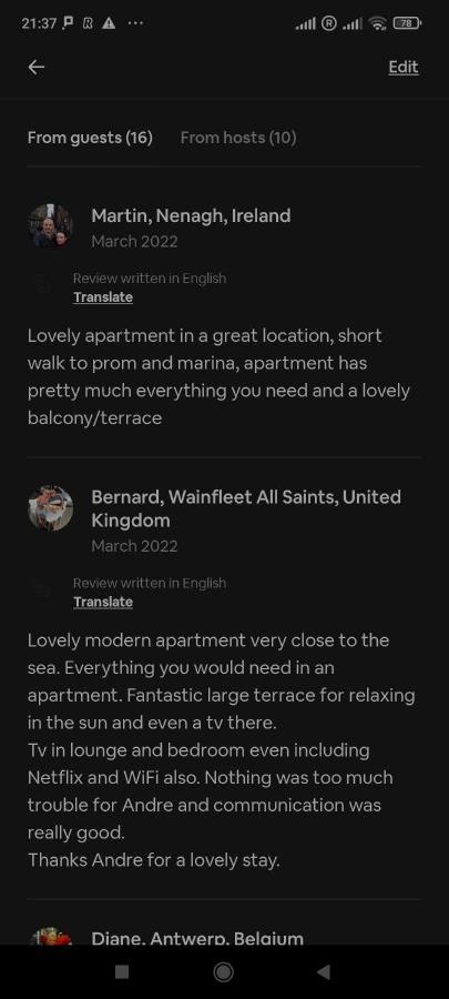 Beachside Apartment In טורבייחה מראה חיצוני תמונה